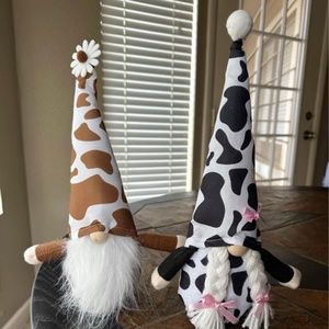 14.5 Inch Cow Gnomes